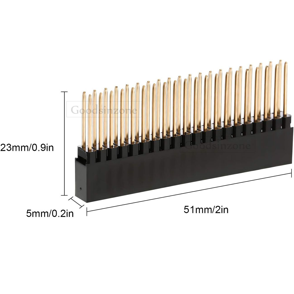 5-Pack 40-Pin Extra Tall Femal - Raspberry Pi Global Shutter Camera Imx296 ulasan dan harga